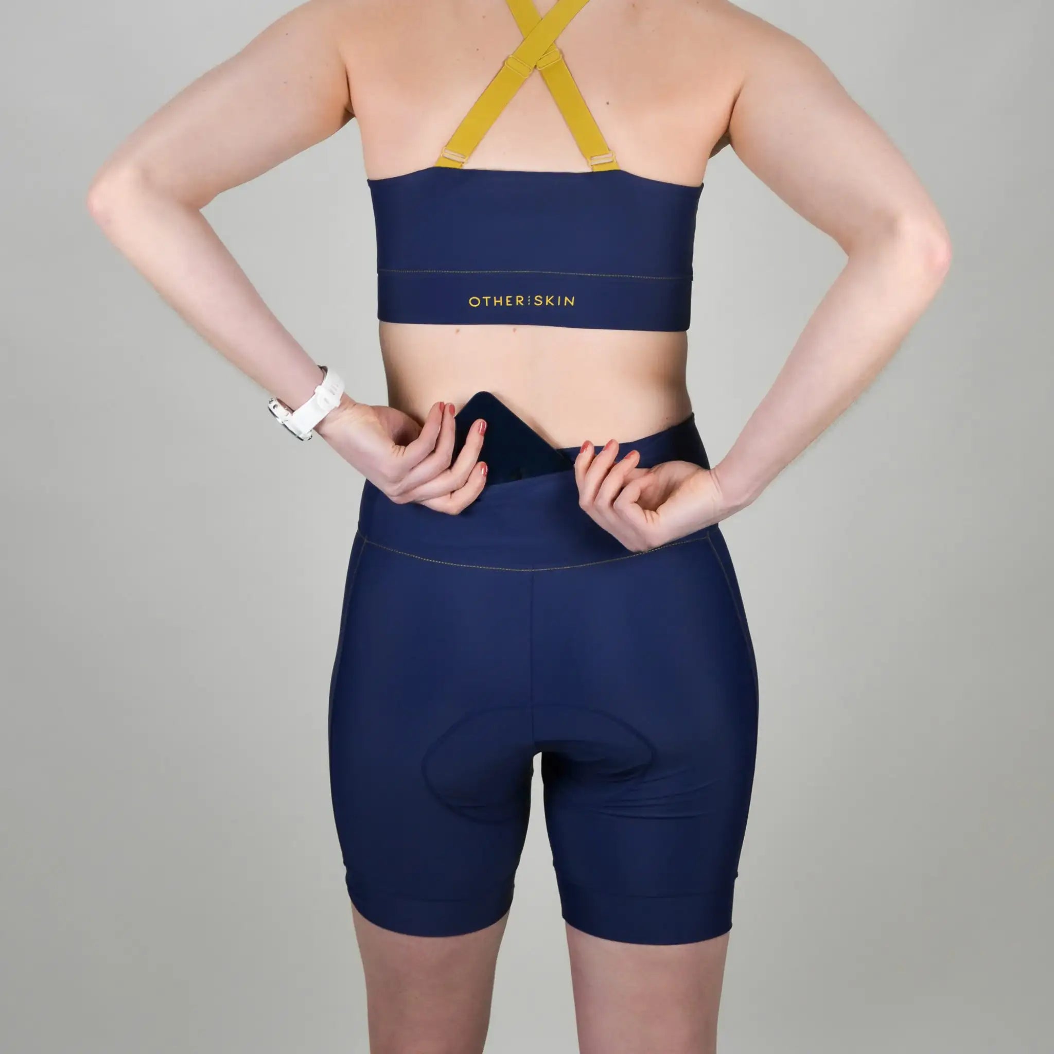 CUISSARD CYCLISME FEMME BLEU