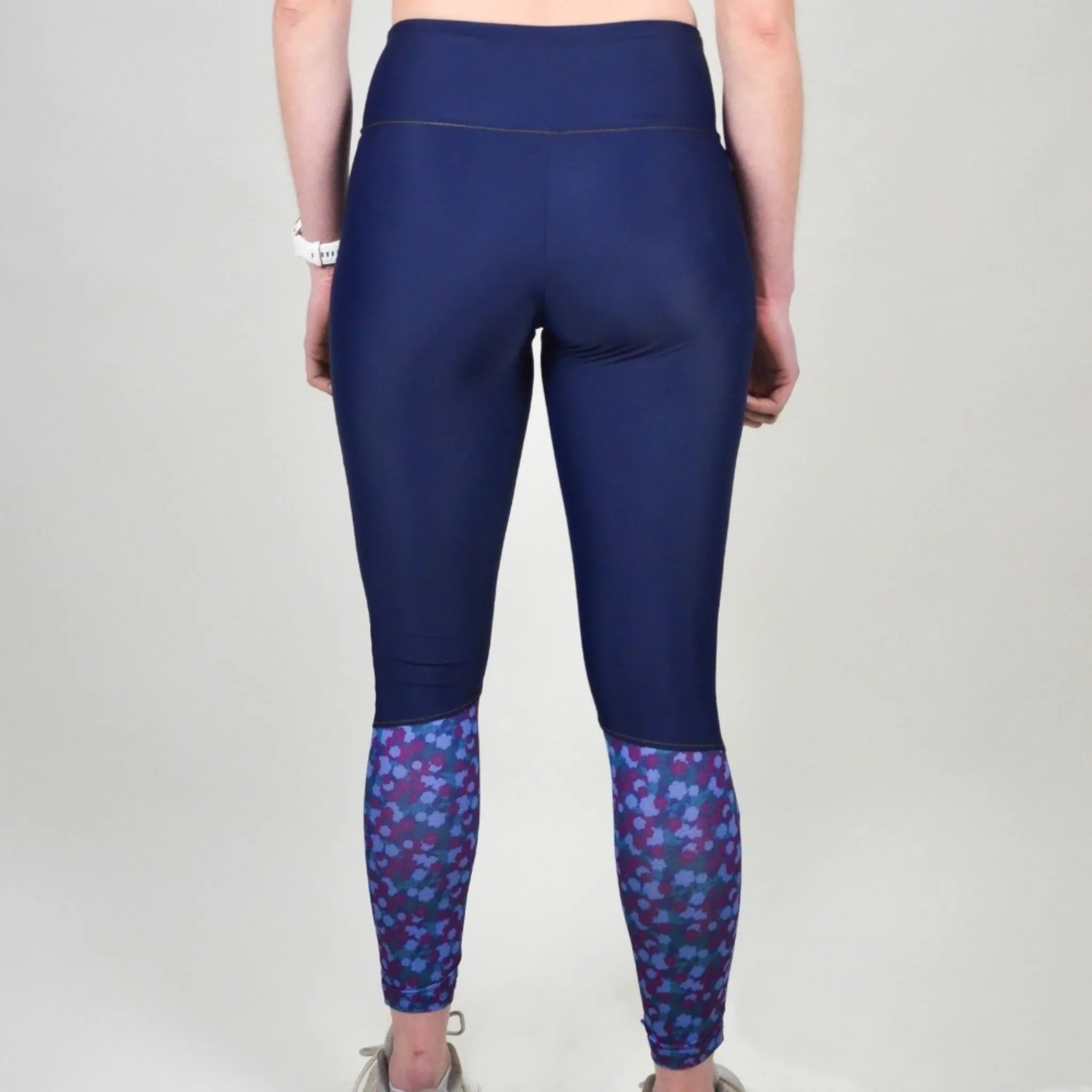 LEGGING RUNNING FEMME BLEU