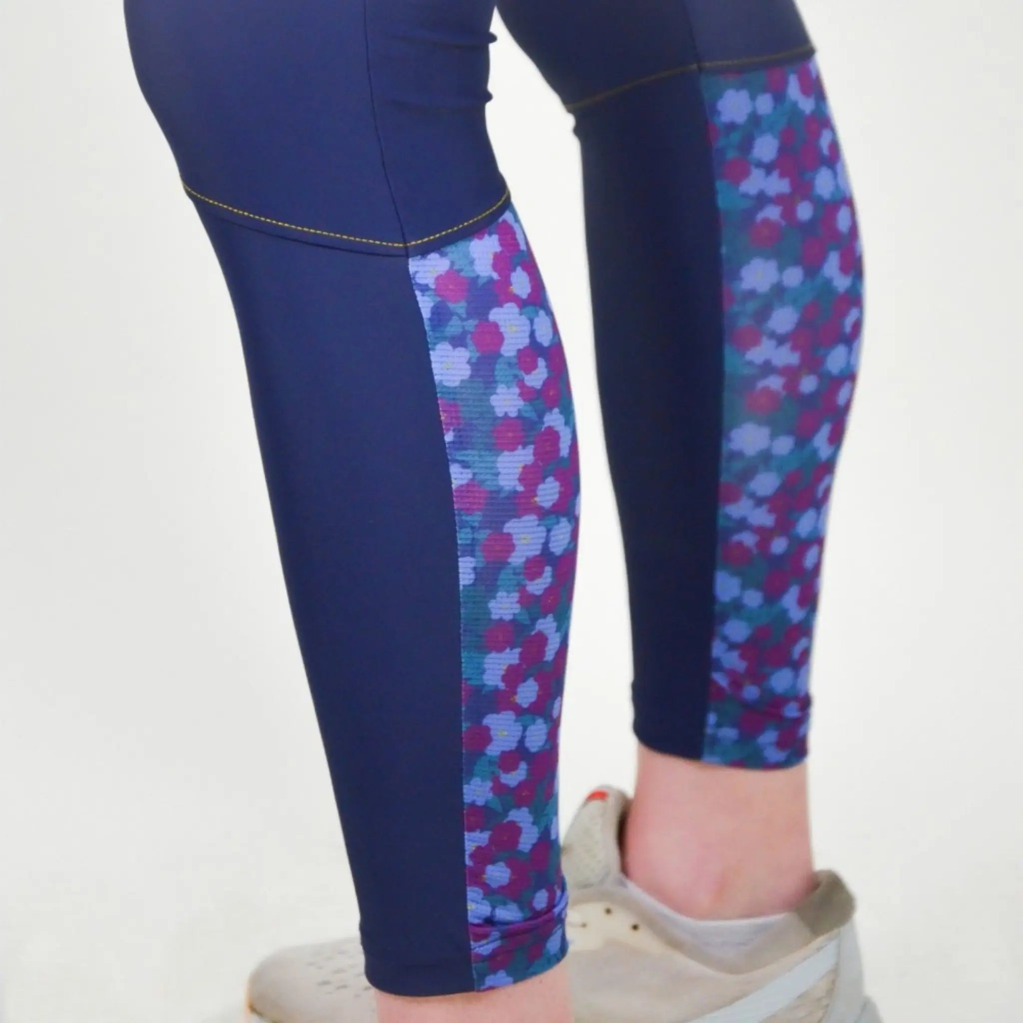 LEGGING RUNNING FEMME BLEU