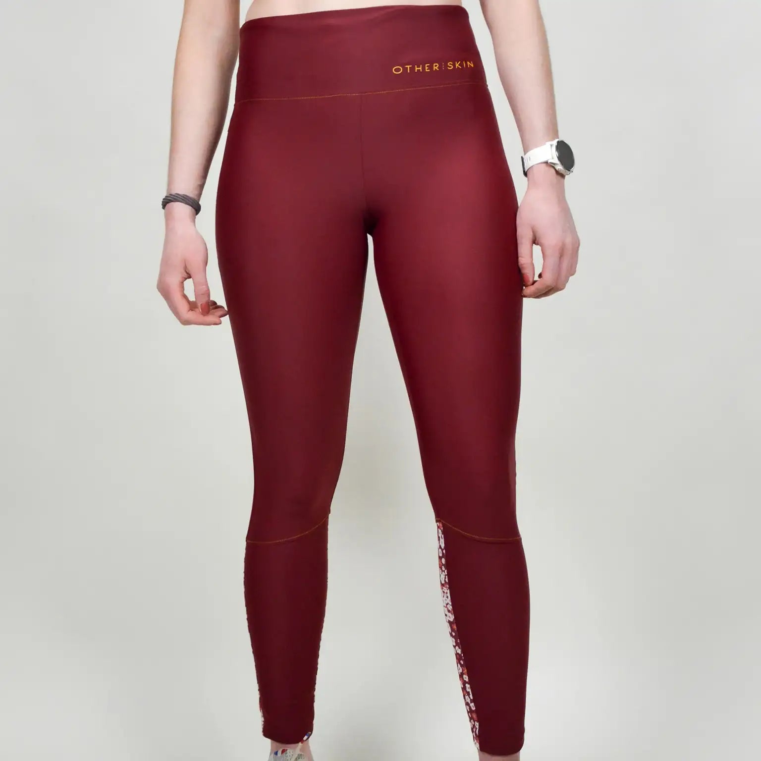 LEGGING RUNNING FEMME BORDEAUX