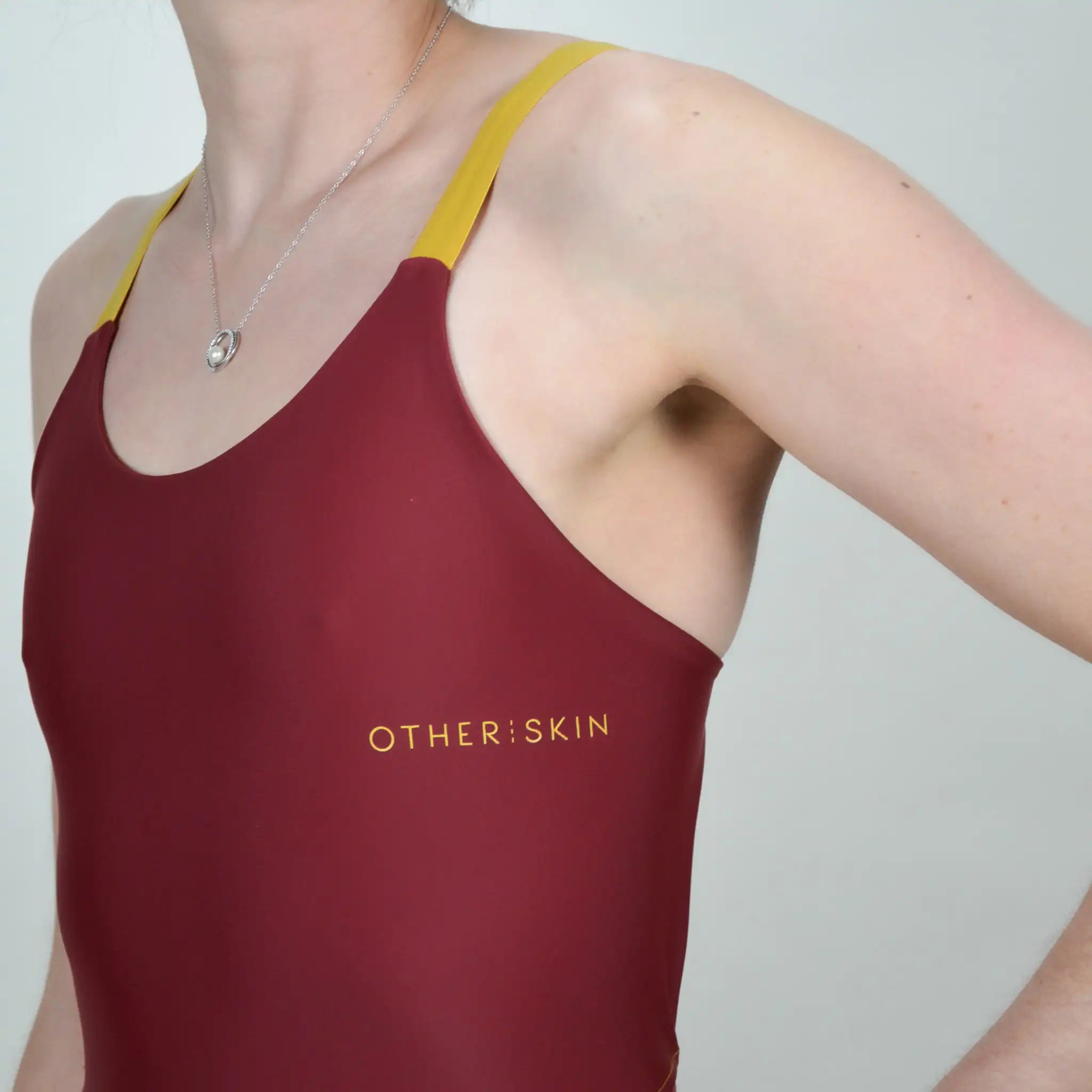 MAILLOT DE BAIN NATATION FEMME BORDEAUX