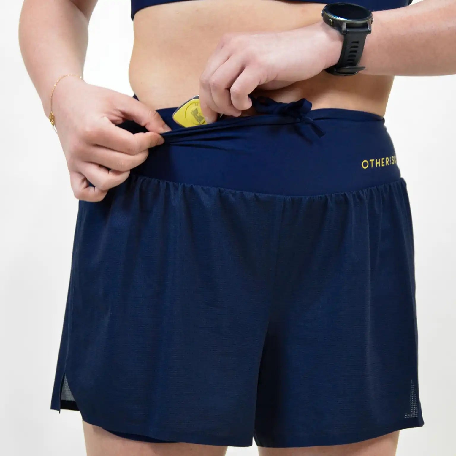 SHORT RUNNING FEMME BLEU