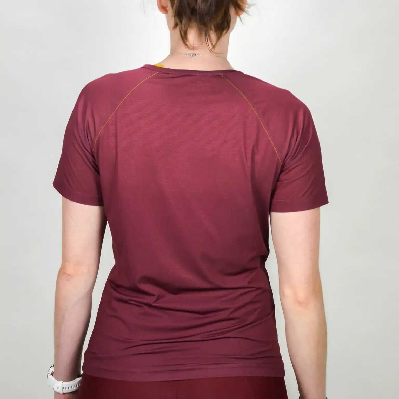 TEE SHIRT MULTISPORT FEMME BORDEAUX