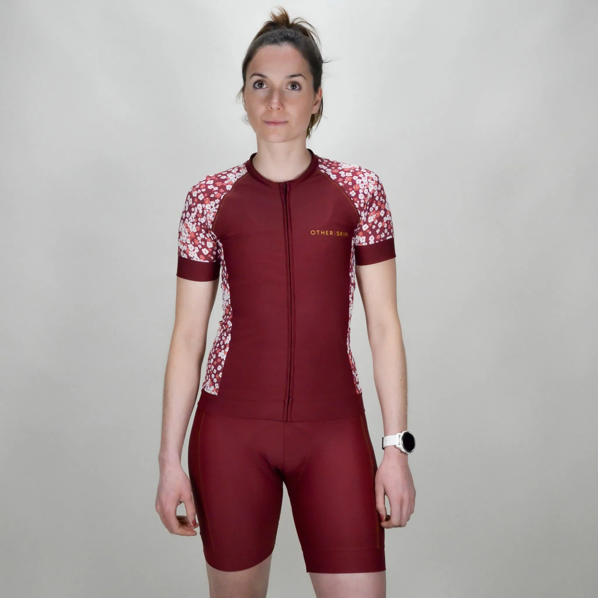 MAILLOT CYCLISME FEMME BORDEAUX